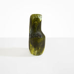 Dinosaur Designs Medium Studio Vase in Malachite color resin