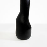 Dinosaur Designs Tall Studio Vase in Black Colour resin