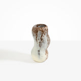 Dinosaur Designs Medium Valley Vase in Cappuccino Colour resin..