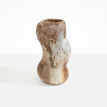 Dinosaur Designs Valley Vase in Cappuccino Colour resin..