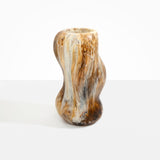 Dinosaur Designs Valley Vase in Light Horn Colour resin
