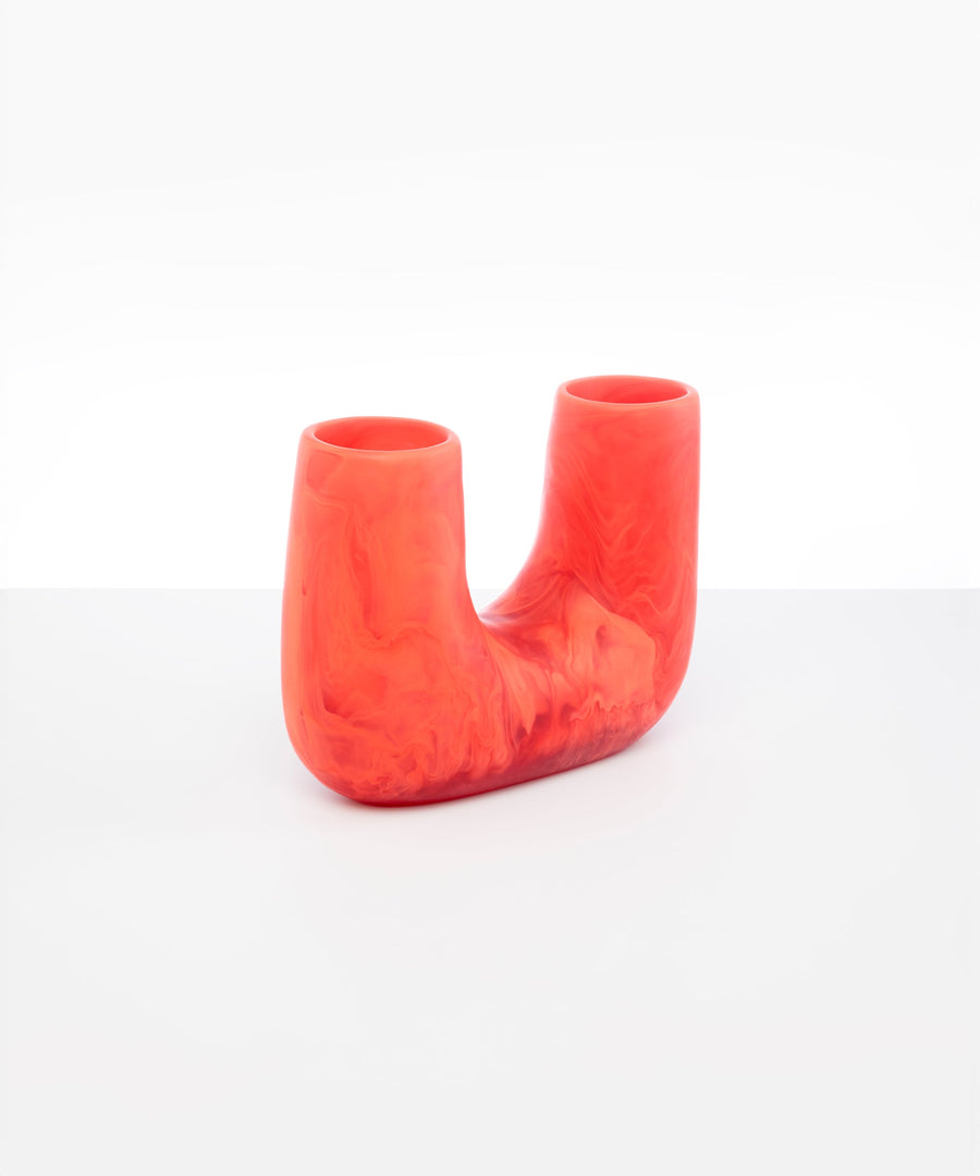 Medium Resin Branch Vase - Lychee