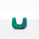 Dinosaur Designs Small Branch Vase Vases in Mineral Swirl color resin