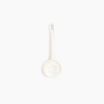 Dinosaur Designs Moon Spoon Spoons in Chalk Swirl color resin 