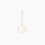 Dinosaur Designs Moon Spoon Spoons in Chalk Swirl color resin 