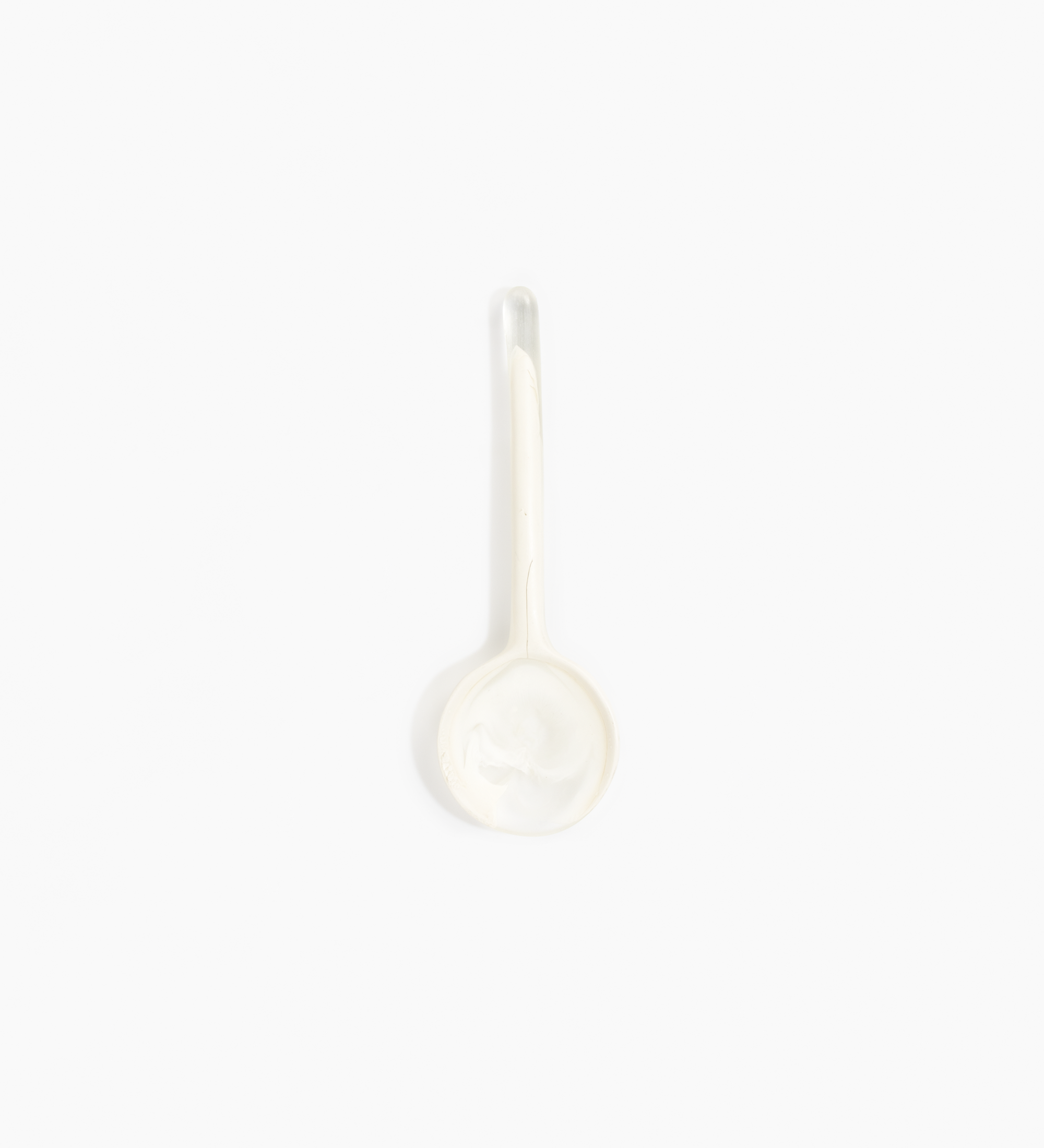 Dinosaur Designs Moon Spoon Spoons in Chalk Swirl color resin 