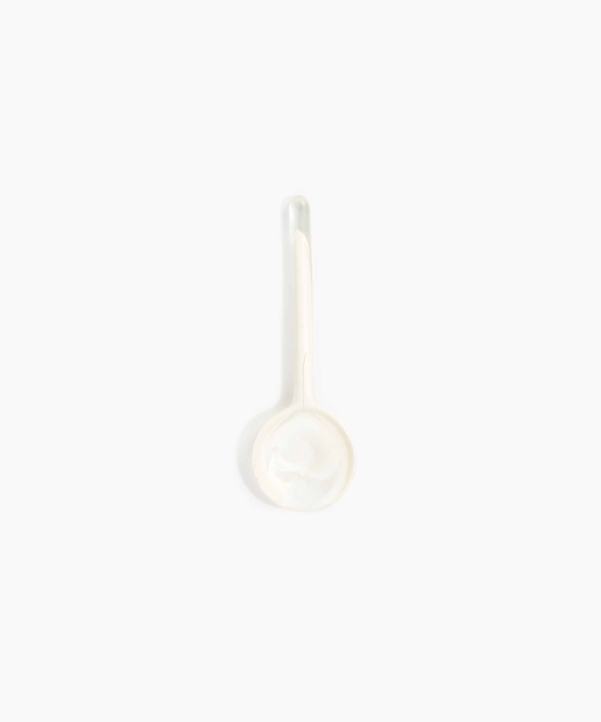 Dinosaur Designs Moon Spoon Spoons in Chalk Swirl color resin 